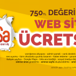 Ücretsiz web sitesi afişi