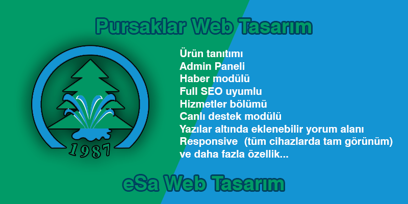 Pursaklar Web Tasarım Tanıtım Afişi