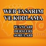 web tasarım ve kodlama hakkında bilgiler