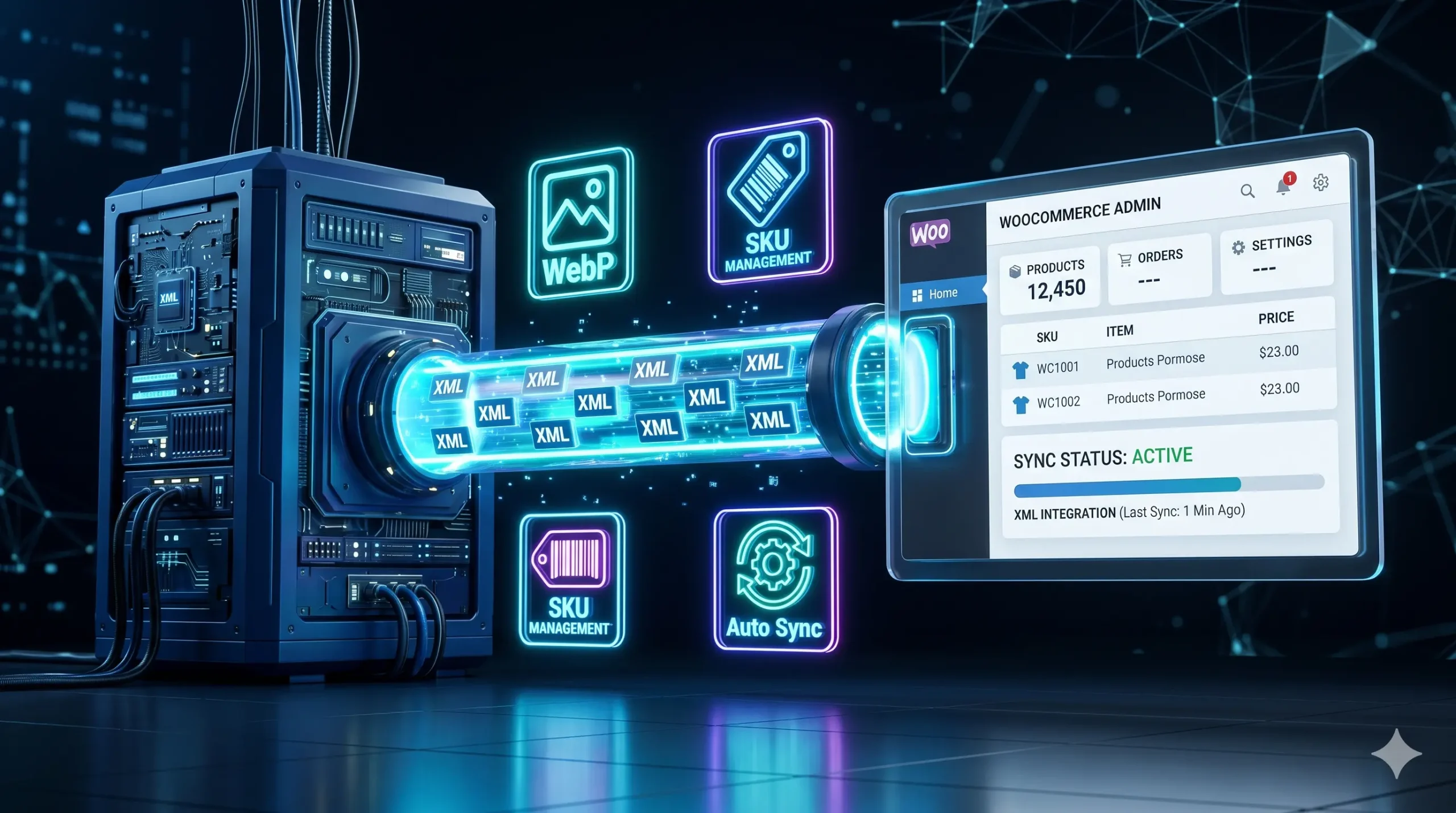 ticimax woocommerce xml aktarım eklentisi rapor ekranı